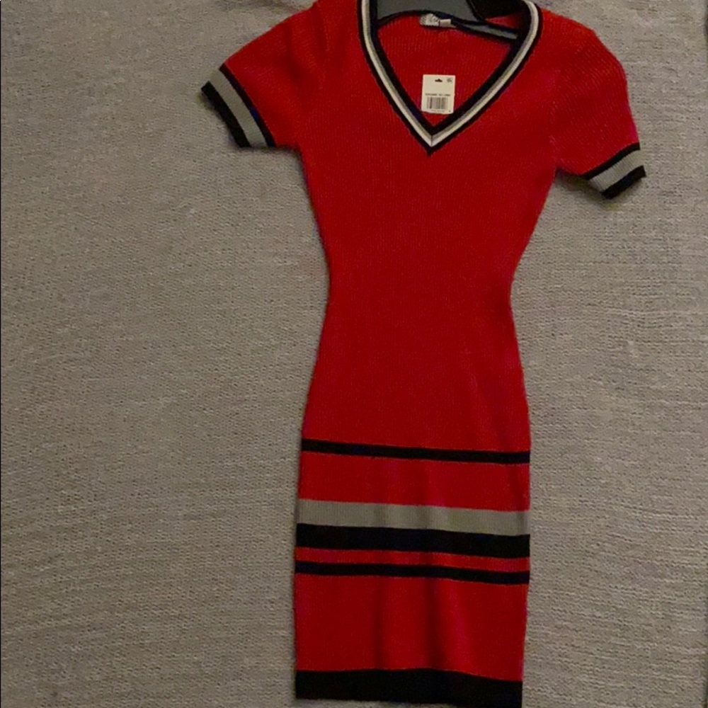 Red dress